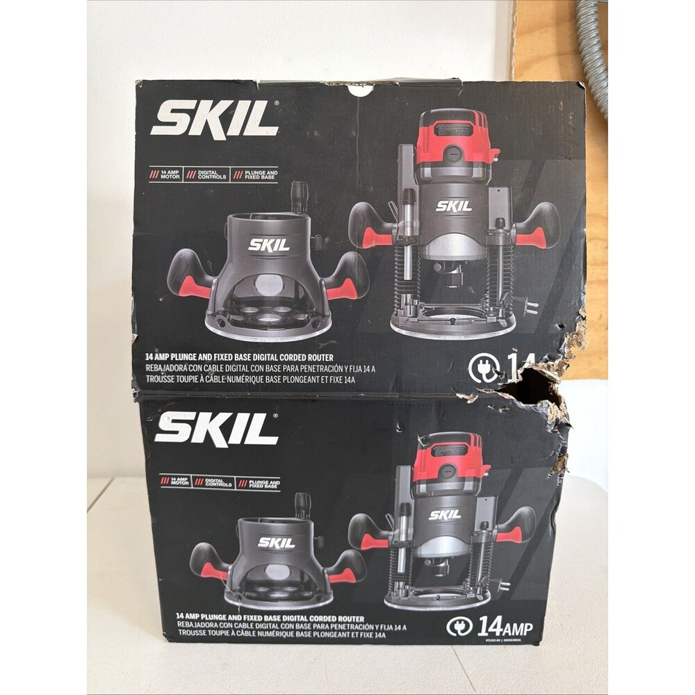 SKIL RT1322-00 Plunge and Fixed Base Router Combo
